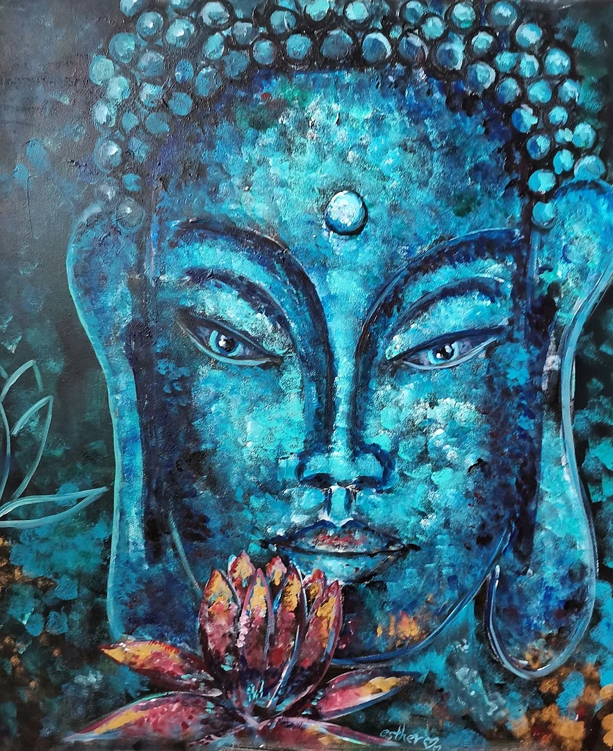 Buda azul