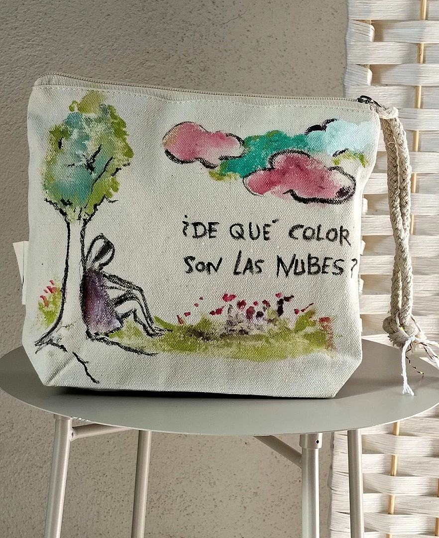 Neceser algodón DE QUE COLOR SON LAS NUBES